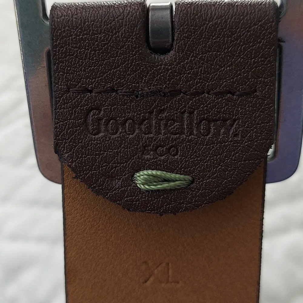 * Goodfellow & Co Elegant Textured Brown Belt for Men, Size XL 42-46, Like New